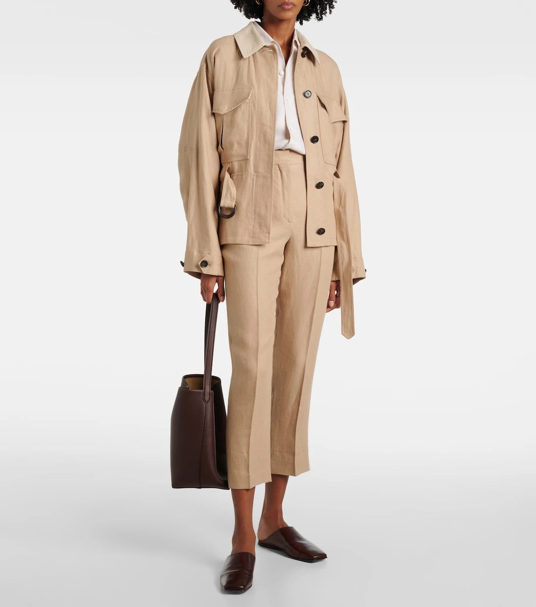 Loro Piana - Dillon linen crêpe jacket