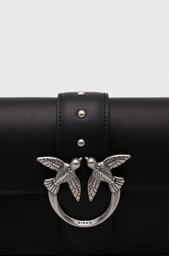 Pinko kadın deri crossbody çanta
