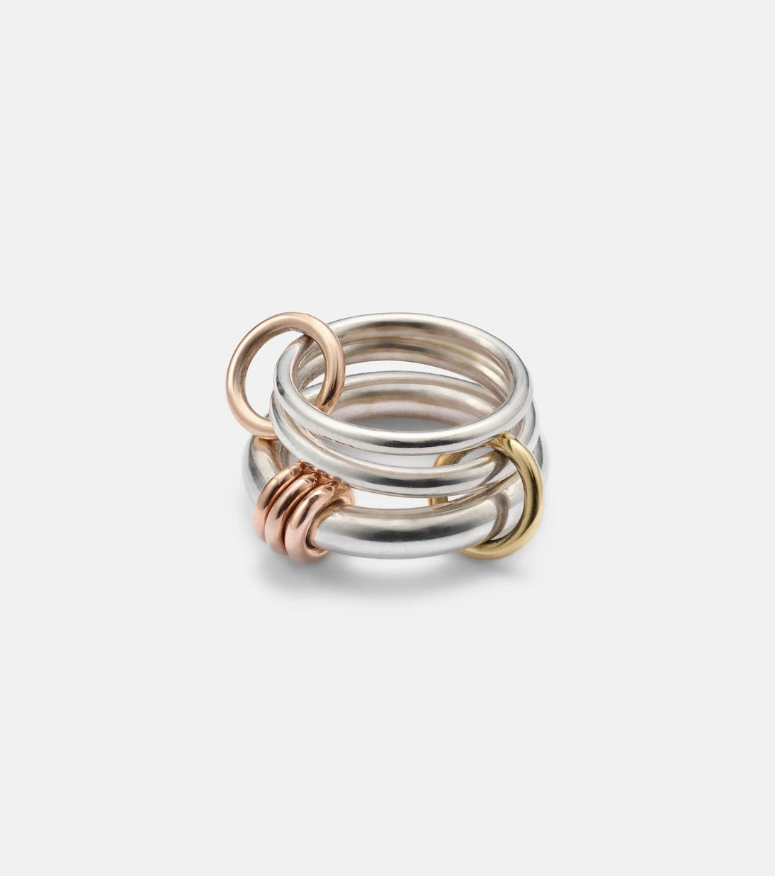 Spinelli Kilcollin - Orion sterling silver and 18kt gold linked rings