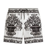 Dolce & Gabbana Majolica Print Swim Shorts