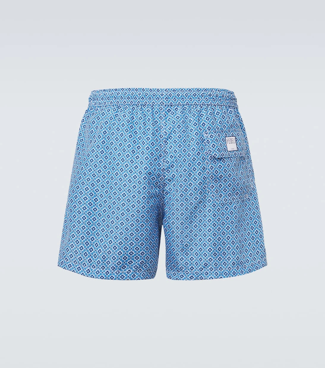 Fedeli - Madeira printed swim trunks