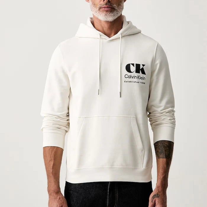 Calvin Klein Jeans суичър с качулка мъжки от памук
