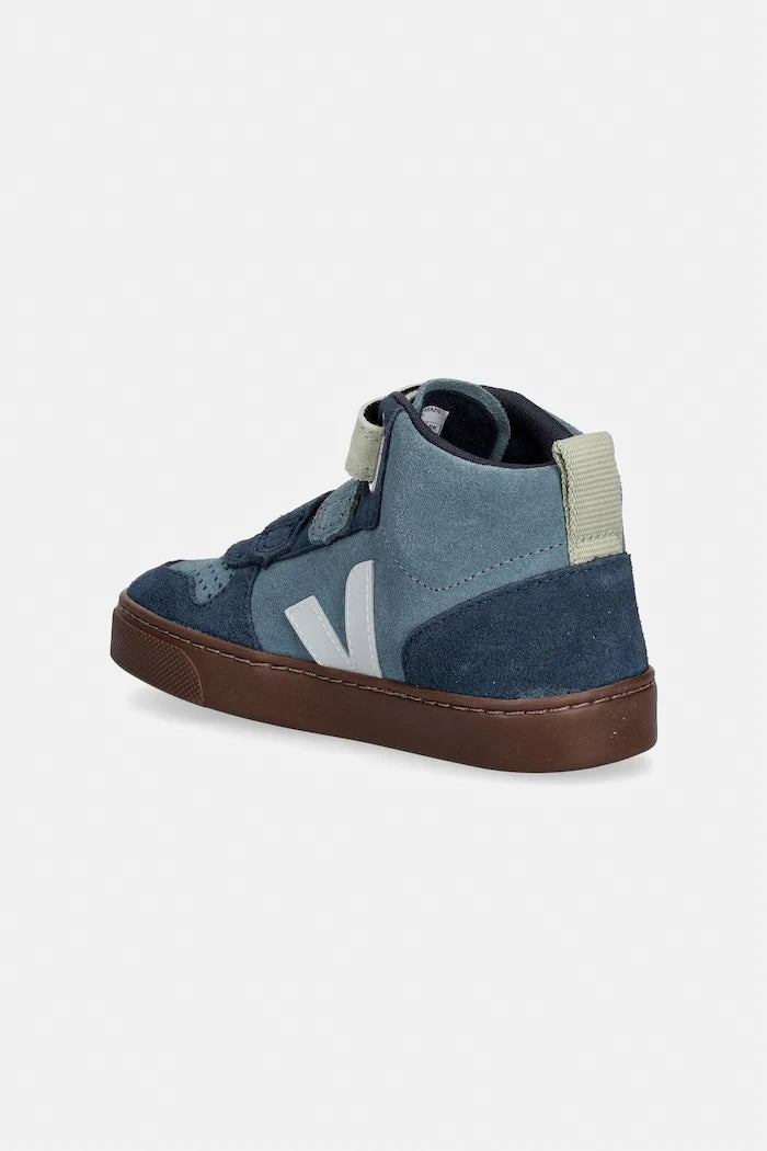 Veja Small V-10 Mid маратонки за деца от велур