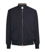Paul Smith Navy Wool Bomber Jacket