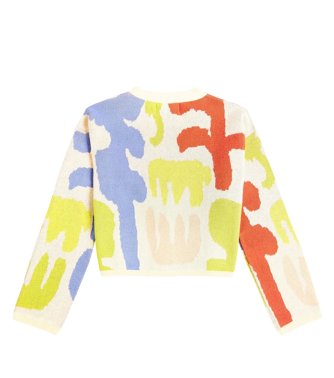 Bobo Choses - Carnival jacquard cotton cardigan