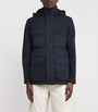 Belstaff Navy Water-Repellent Drome Jacket