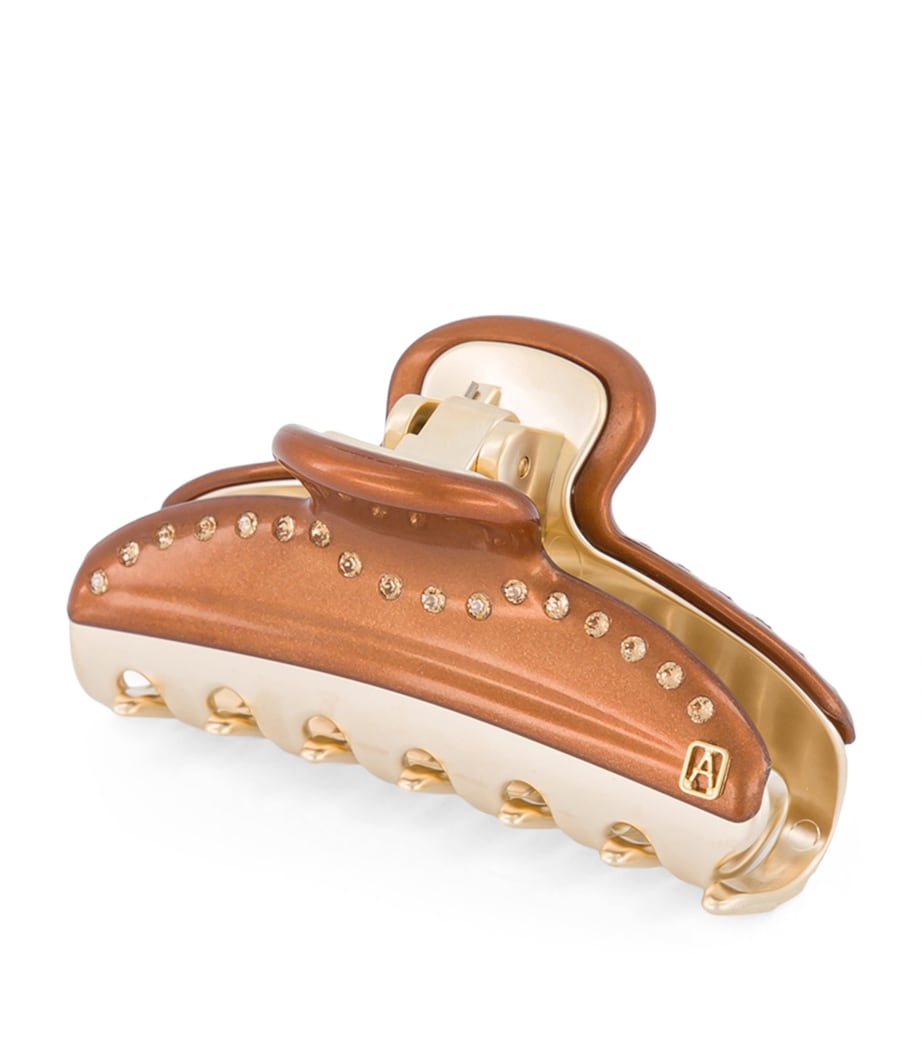 Gold-Plated Claw Hair Clip