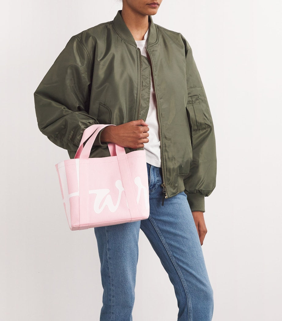 Mini Cotton Logo Tote Bag LIGHTPINK