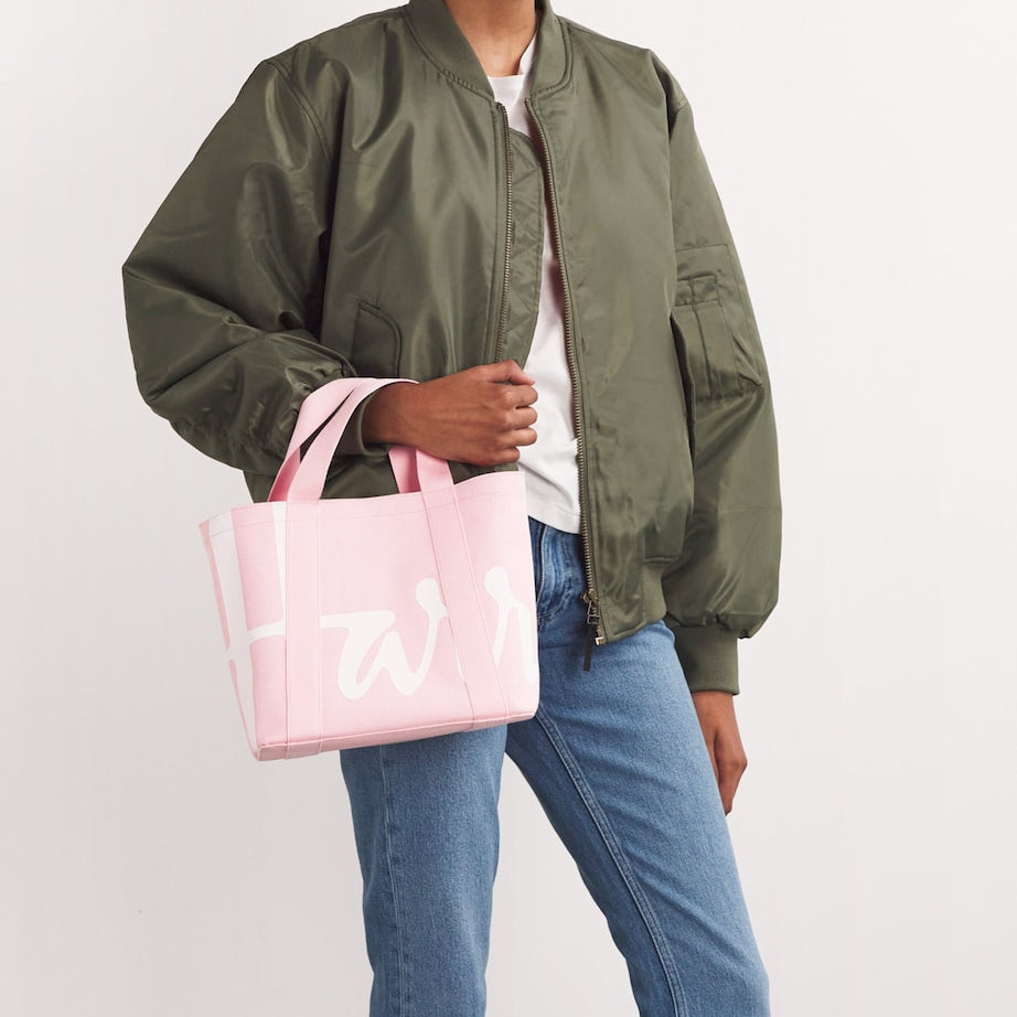 Mini Cotton Logo Tote Bag LIGHTPINK