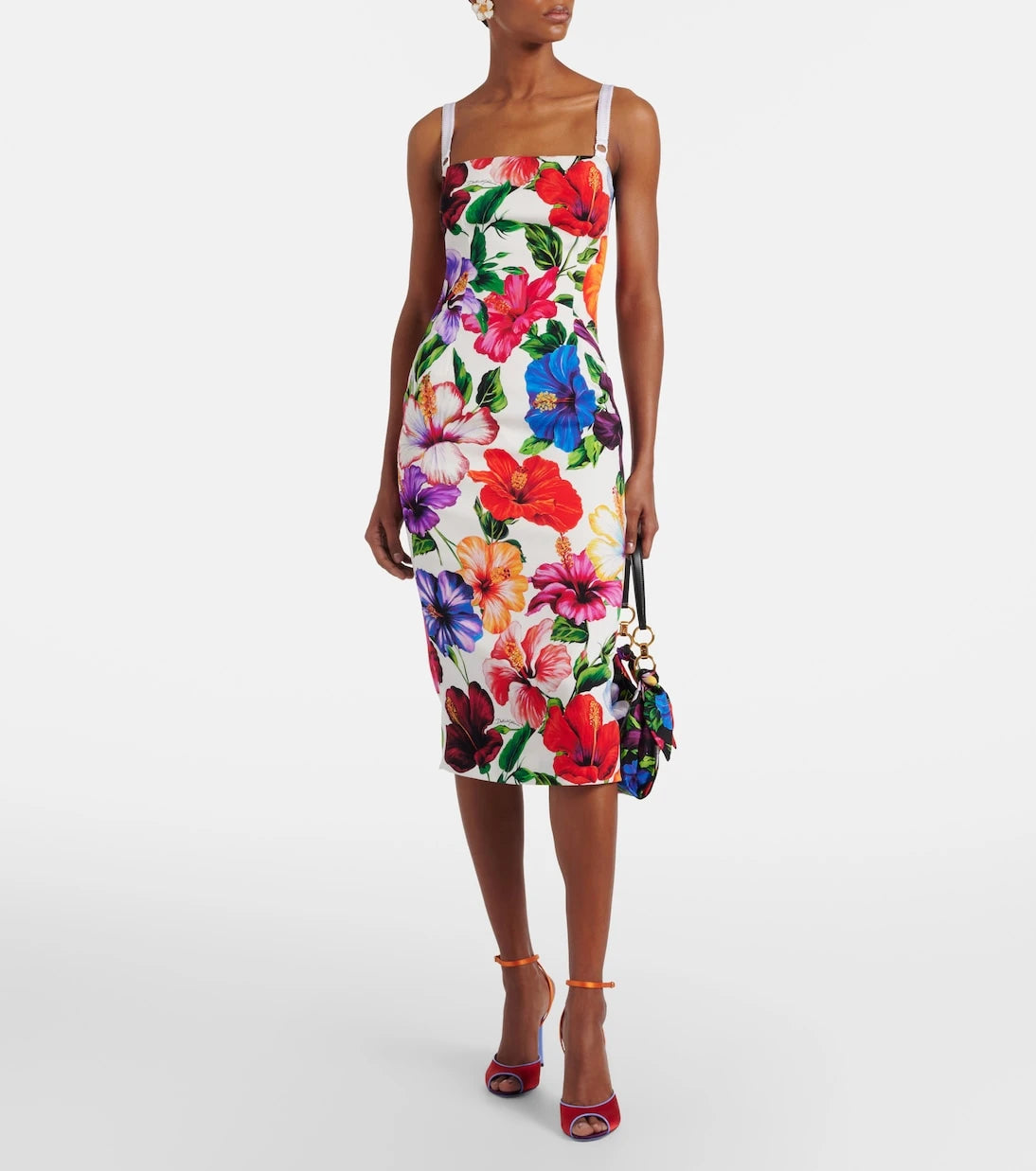 Dolce&Gabbana - Floral midi dress