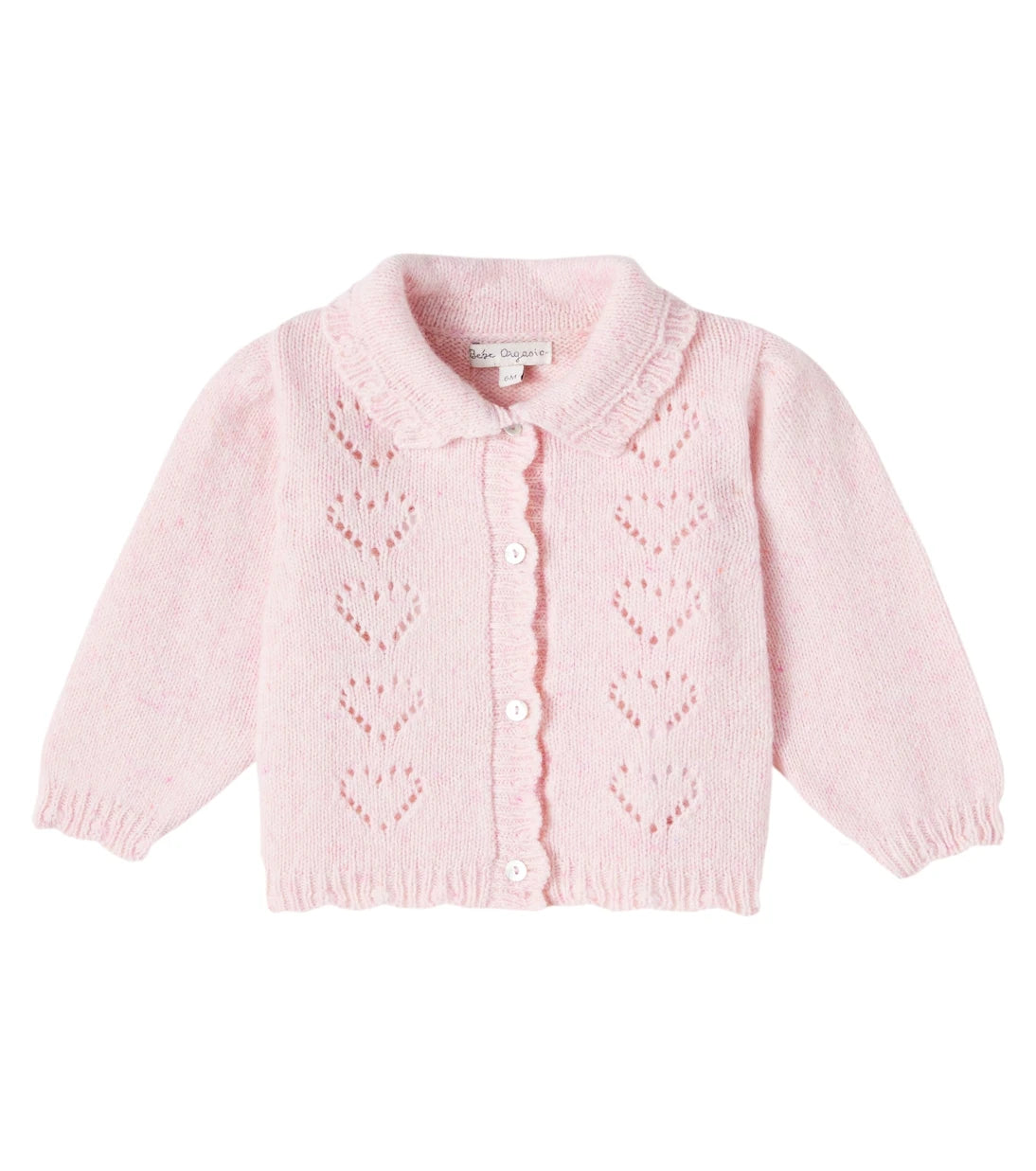 Bebe Organic - Baby Monna Baby wool-blend cardigan