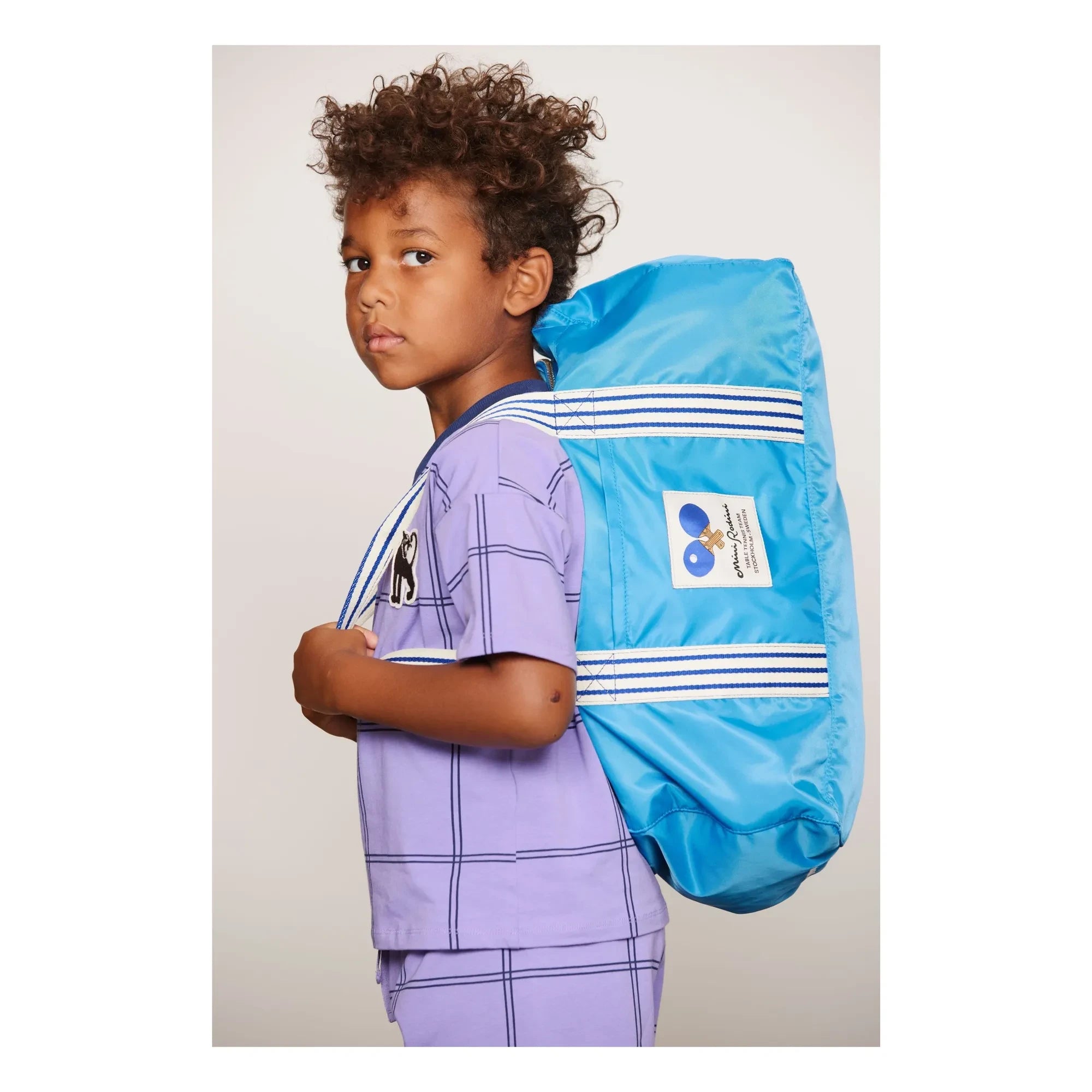 Mini Rodini - Ping Pong Sport Bag Recycled Fiber | Blue