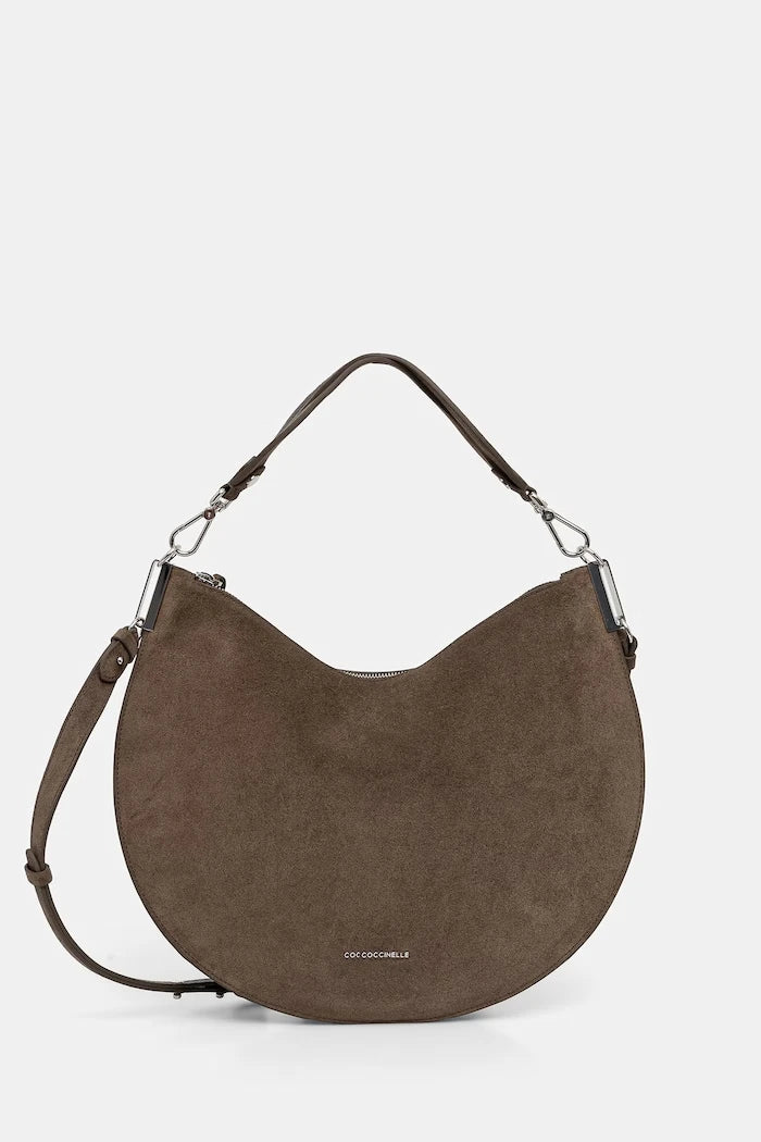 Coccinelle kadın crossbody süet çanta COCCINELLESUNUP SUEDE
