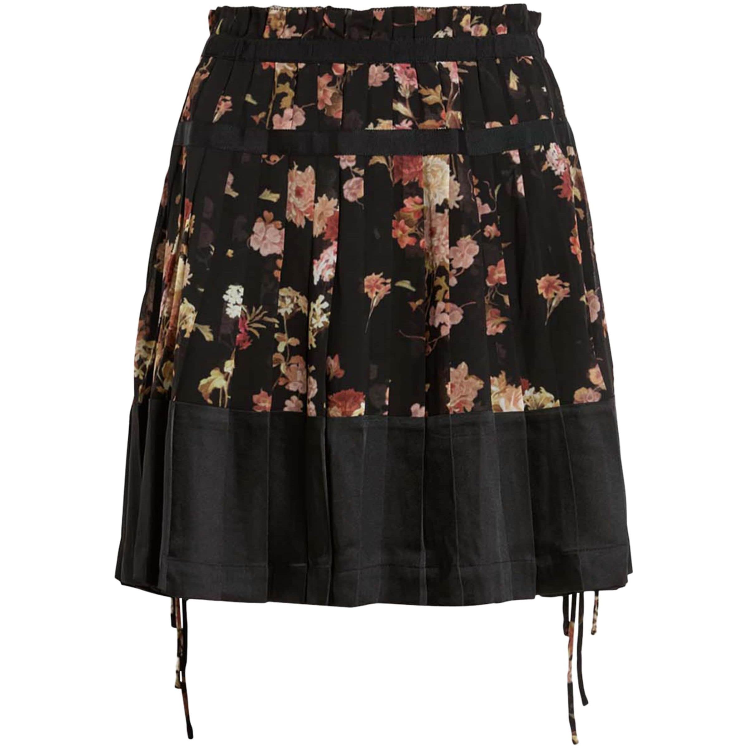 Black Elara Mini Skirt