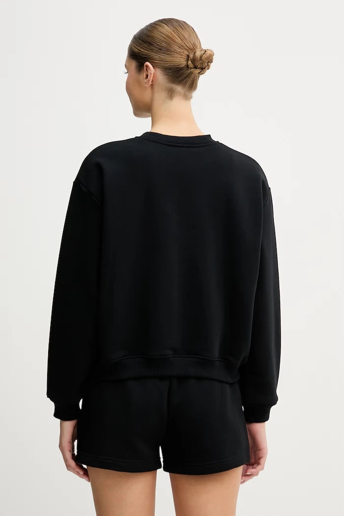 La Mania kadın pamuklu oversize sweatshirt