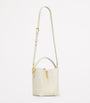 Saint Laurent White Small Calfskin Le 37 Bucket Bag