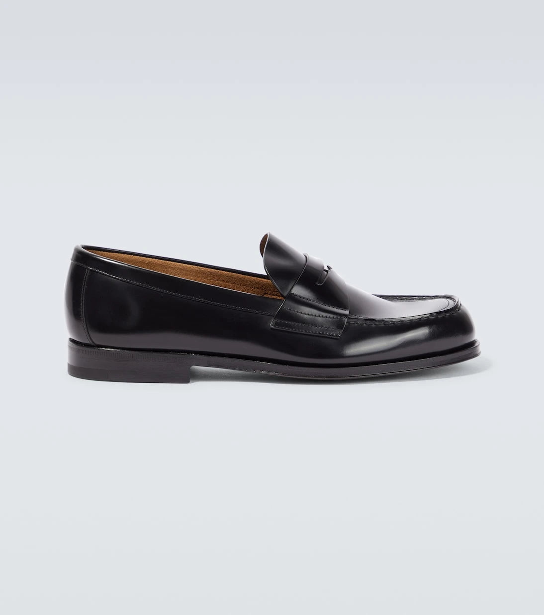 Prada - Leather loafers