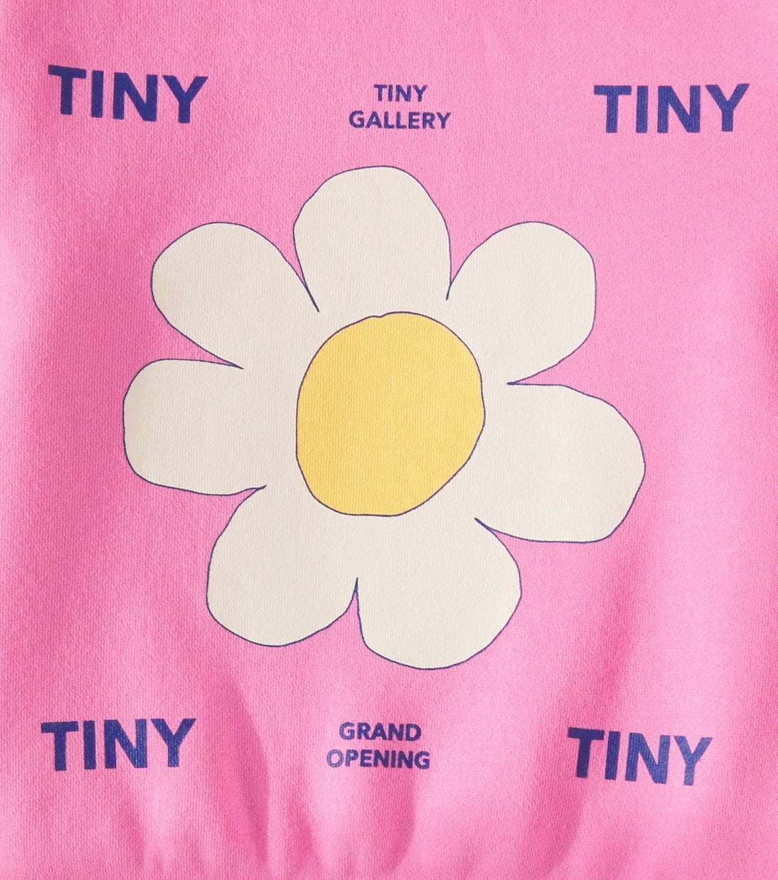Tinycottons - سويت شيرت قطني جيرسيه بطبعة ديزي