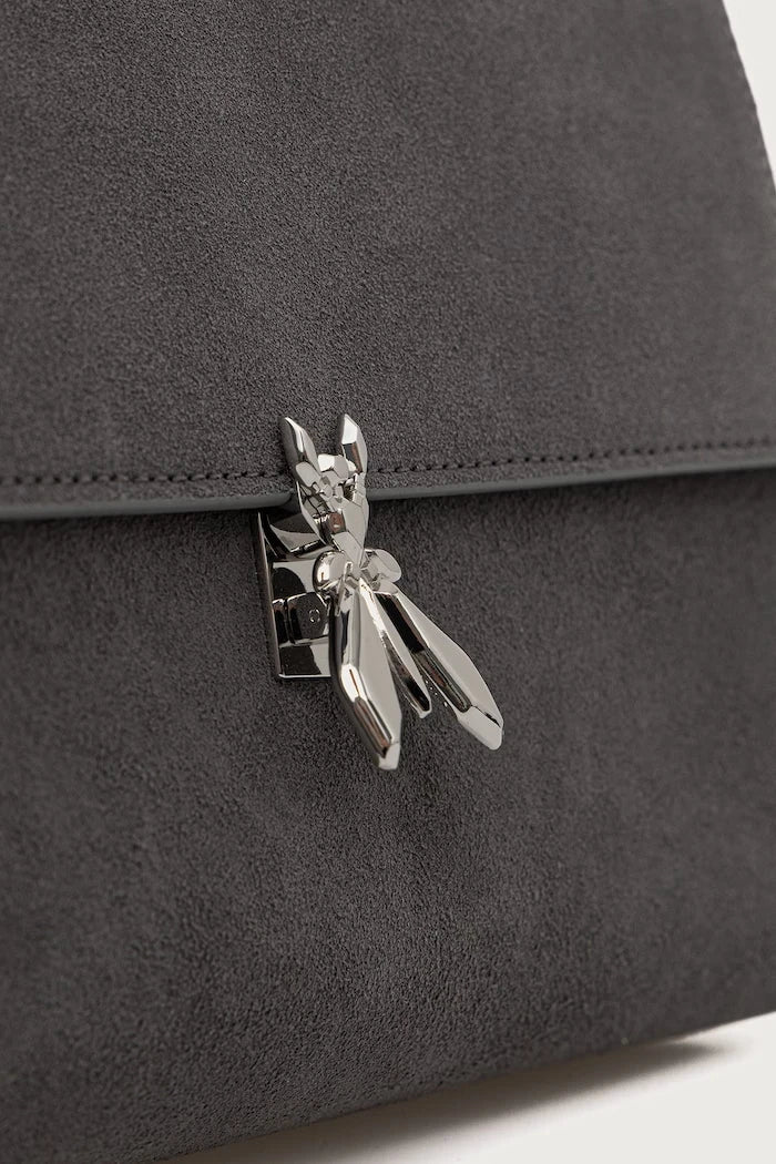Patrizia Pepe süet kadın crossbody çanta
