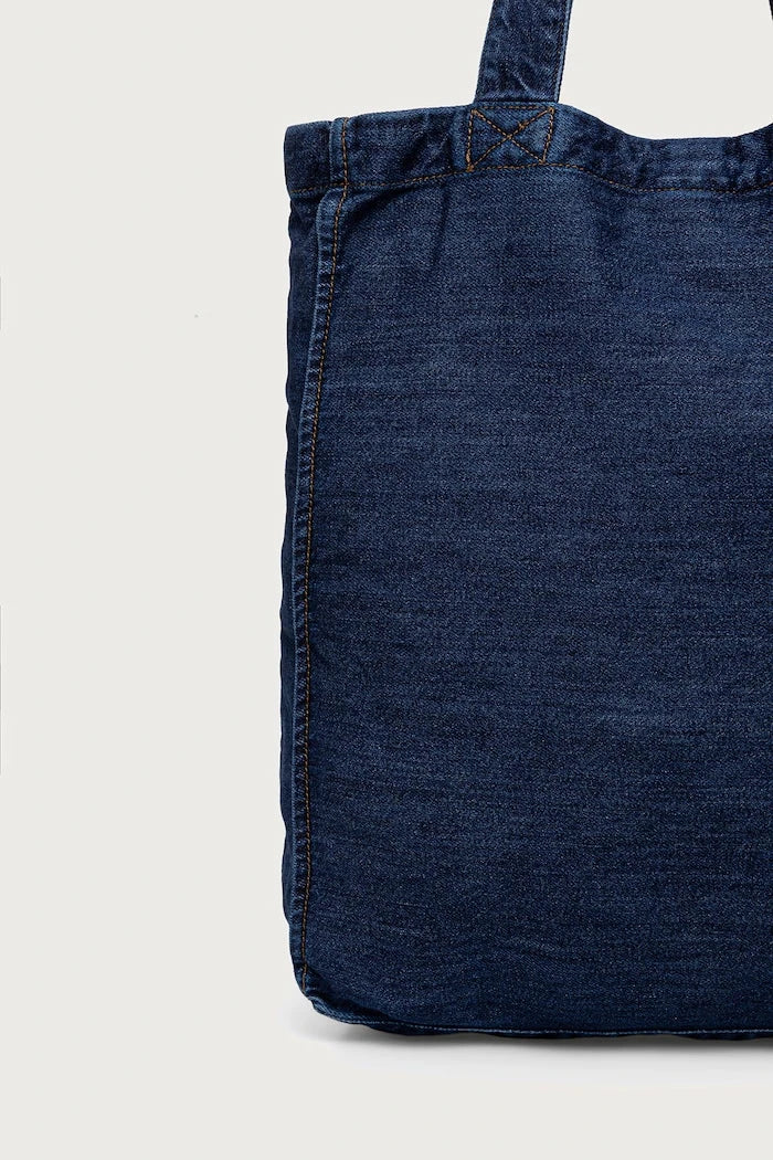 Kot kadın denim tote çanta