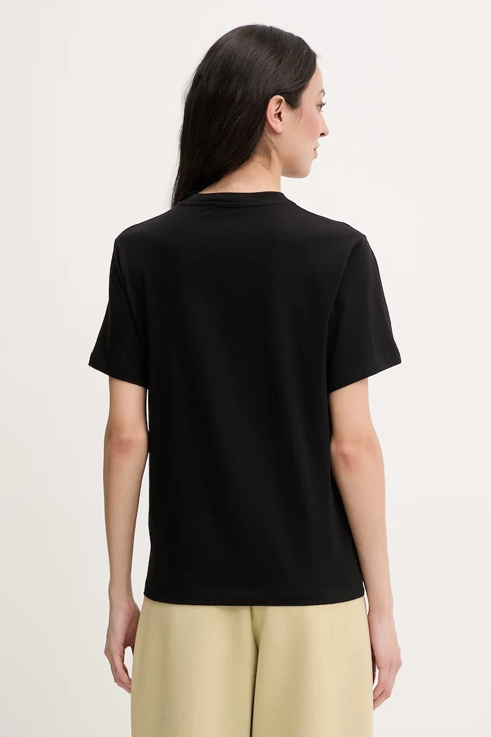 Karl Lagerfeld basic kadın pamuklu tişört