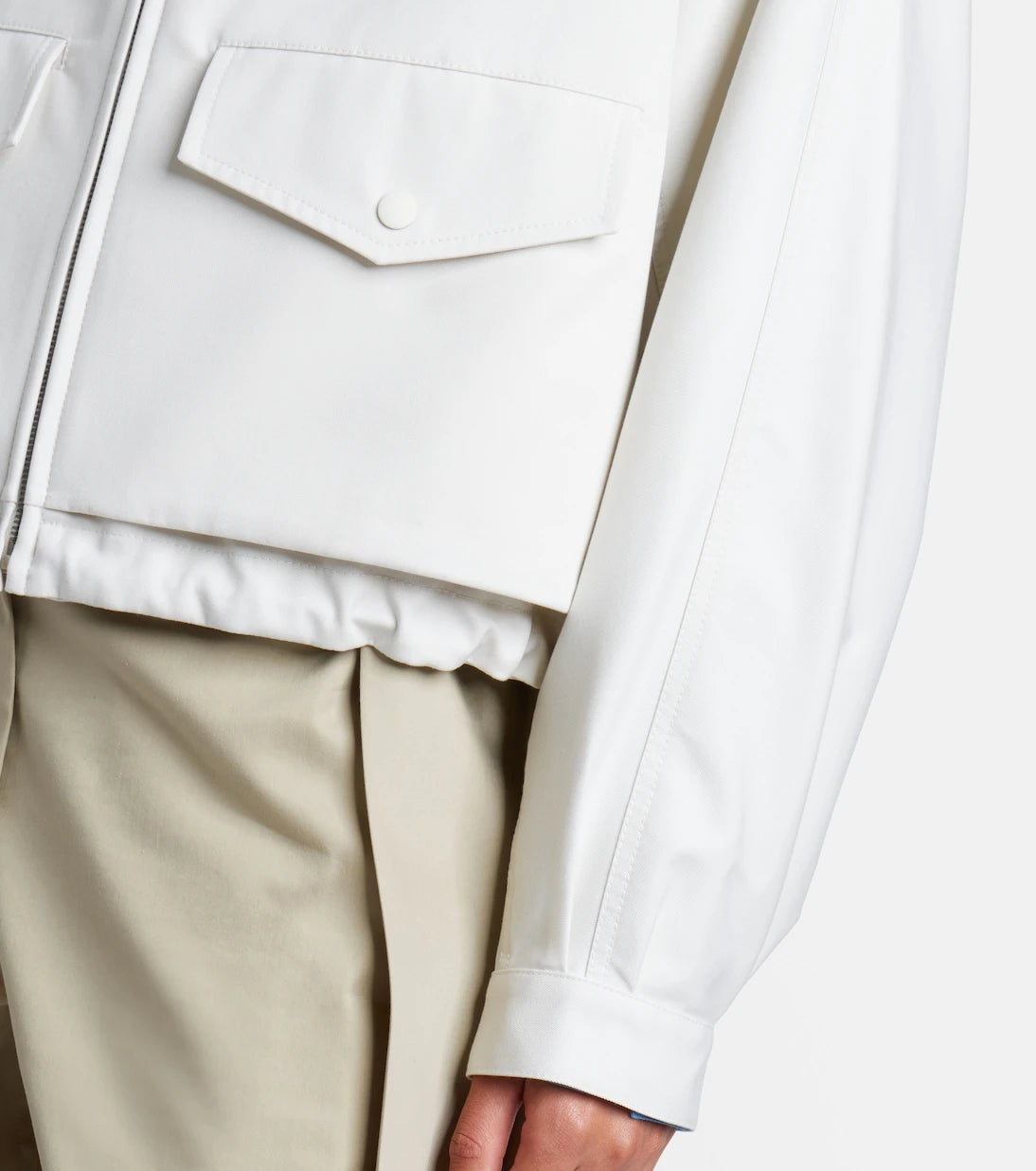 Loewe - Cotton and silk gabardine jacket