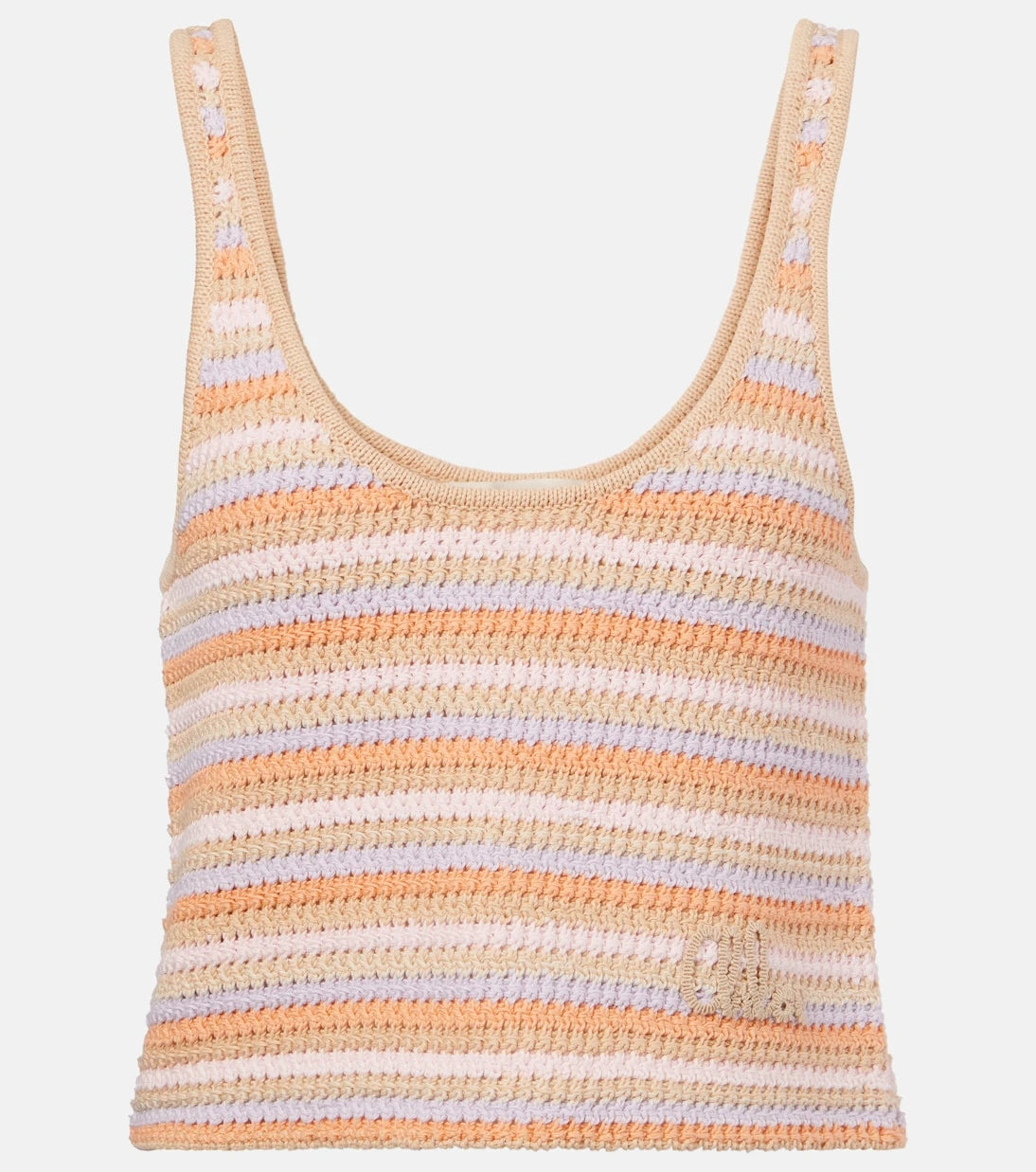 Chloé - Knitted cotton tank top