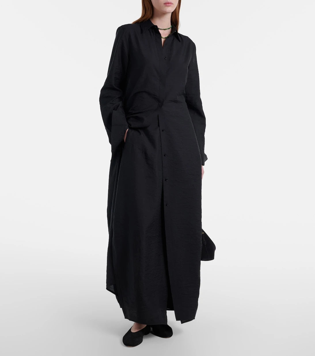 Toteme - Silk-blend shirt dress