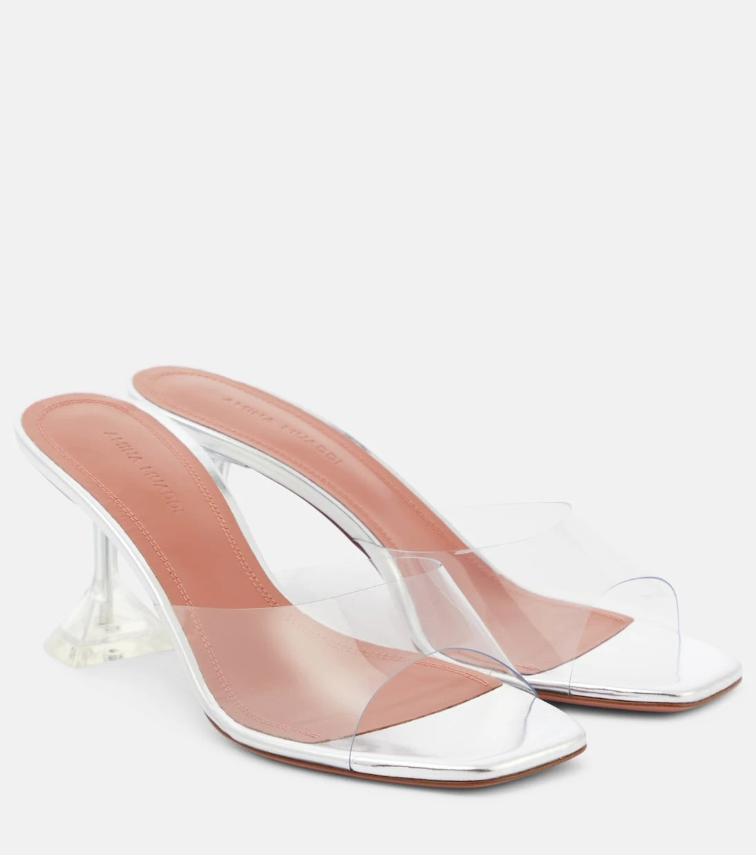 Amina Muaddi - Lupita leather mules