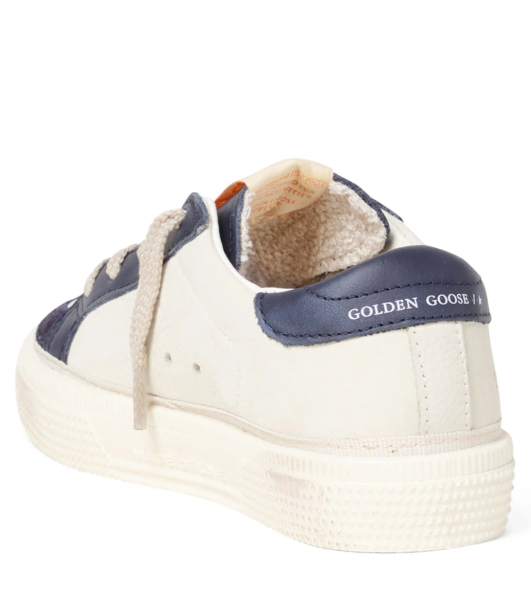 Golden Goose Kids - May leather platform sneakers