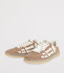 Suede Pacific Bones Low-Top Sneakers