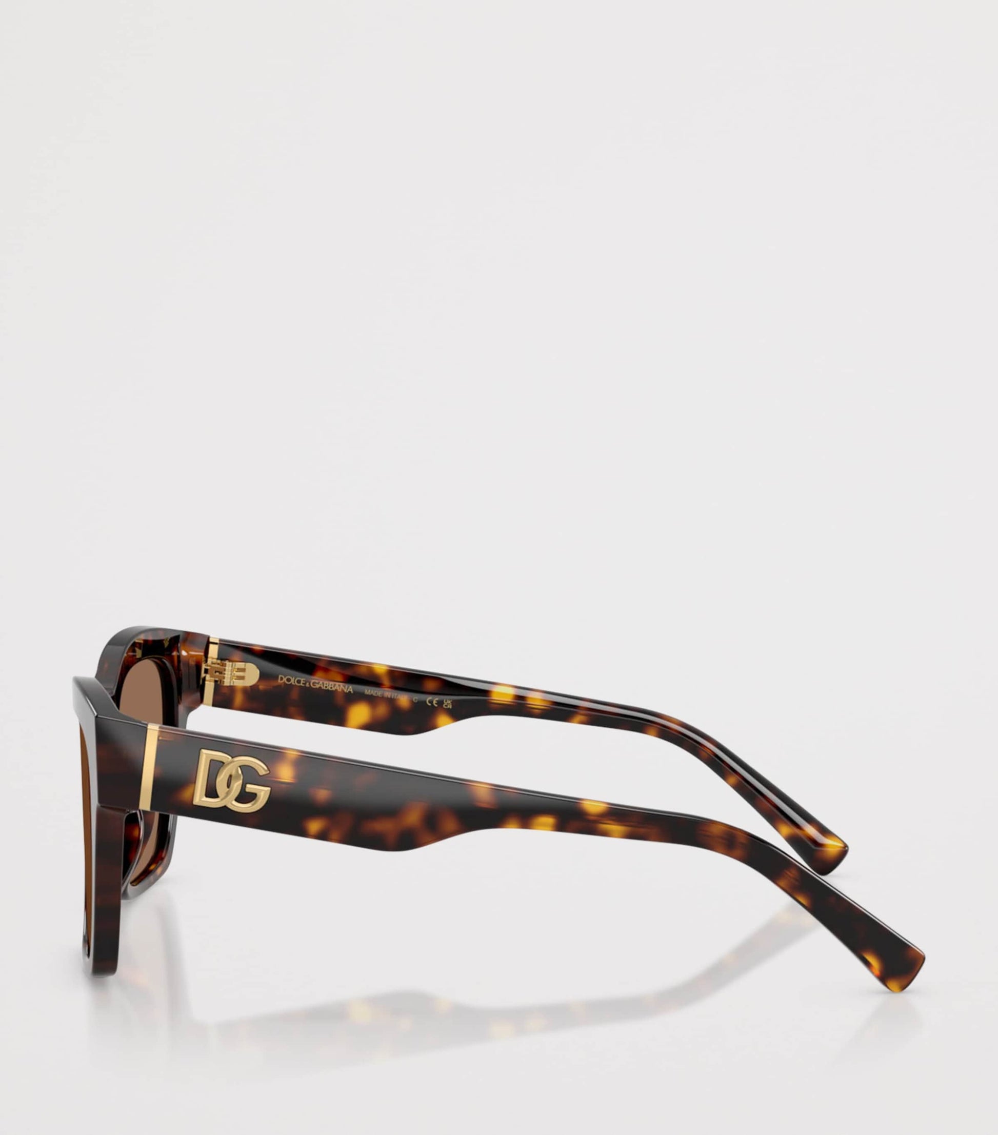 Brown Tortoiseshell Square Sunglasses
