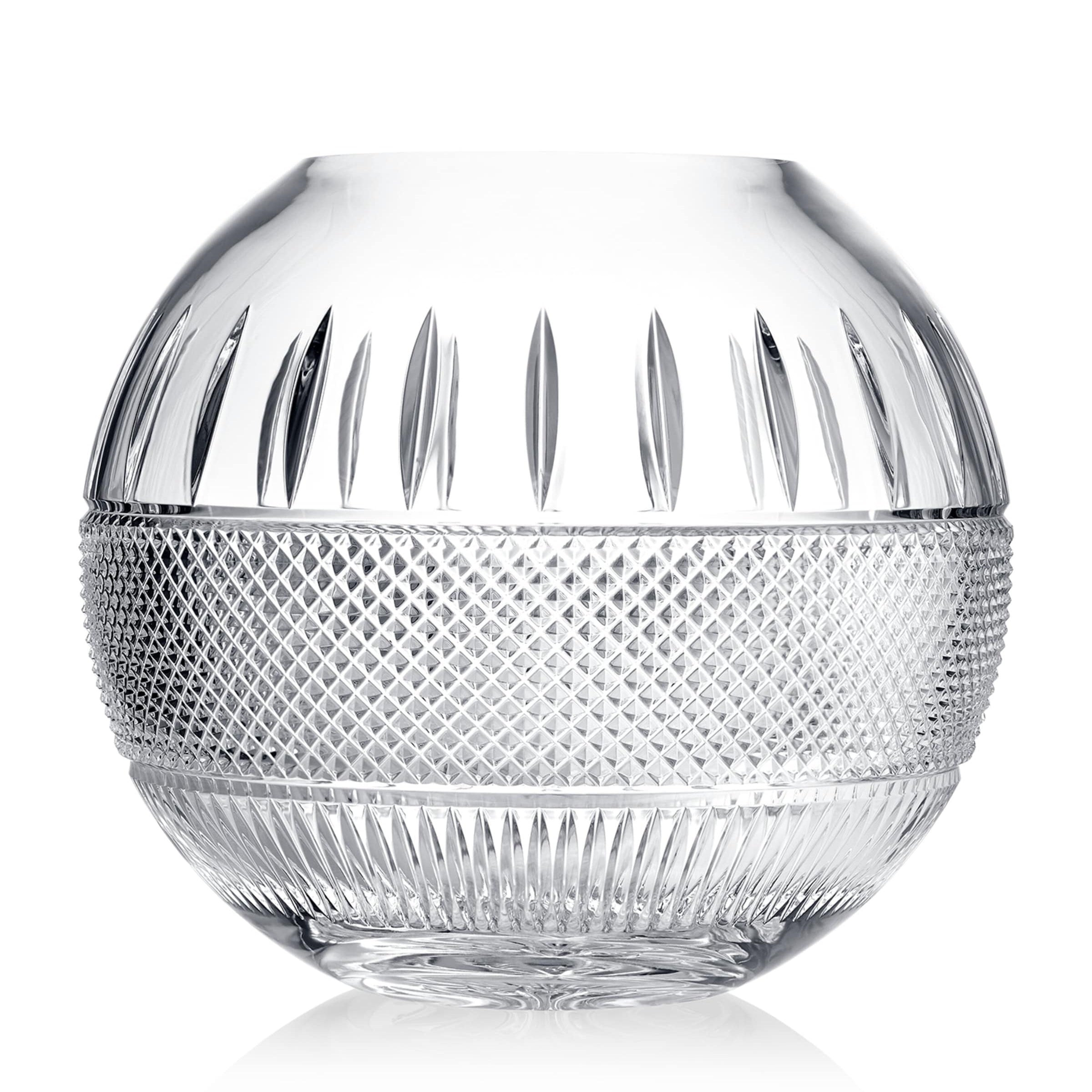 Crystal Mastercraft Irish Lace Rose Bowl (30cm)