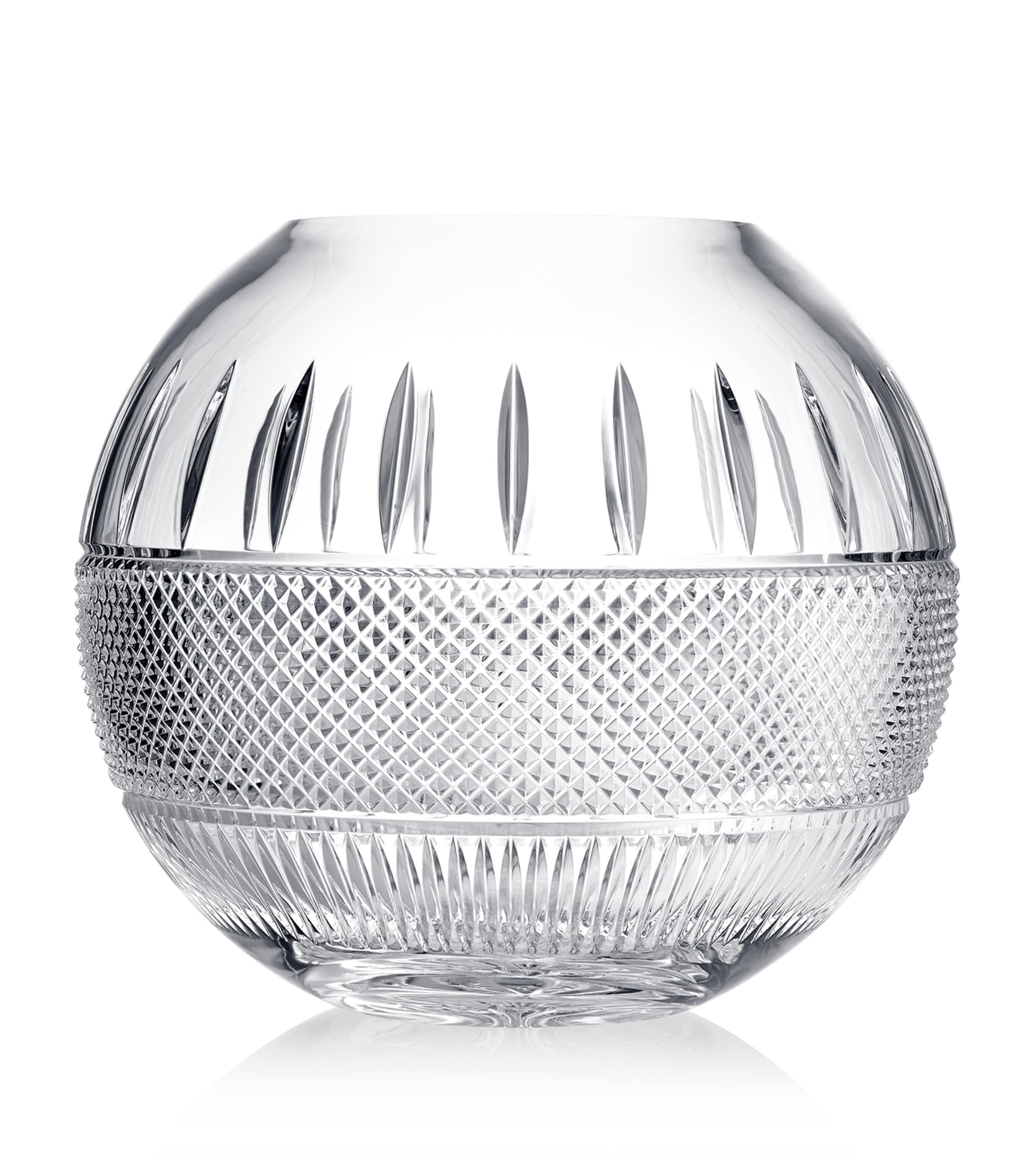 Crystal Mastercraft Irish Lace Rose Bowl (30cm)