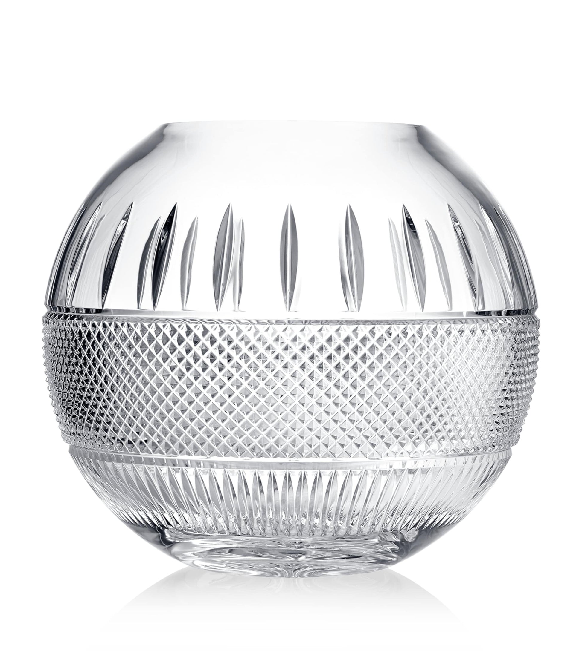 Crystal Mastercraft Irish Lace Rose Bowl (30cm)