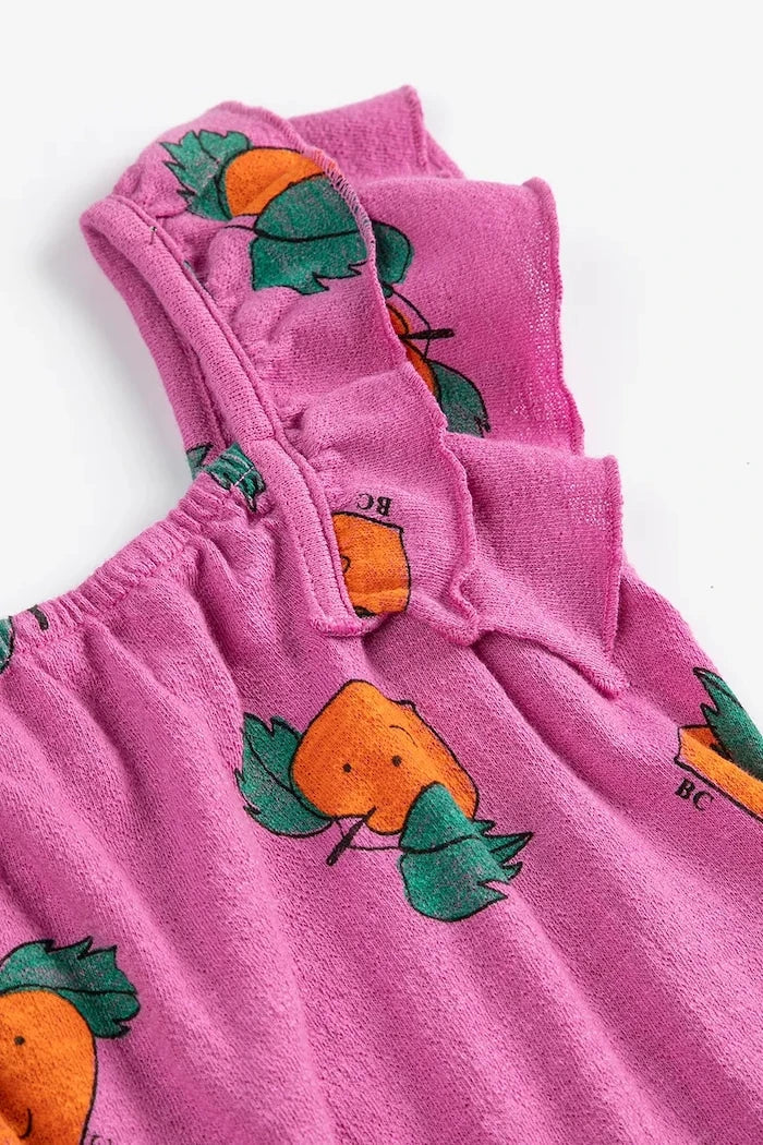 Bobo Choses Tangerine Çocuk Pamuk Elbise