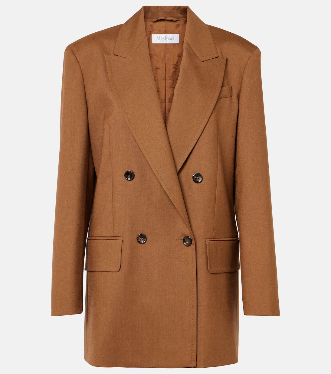 Max Mara - Palanca wool and silk-blend blazer