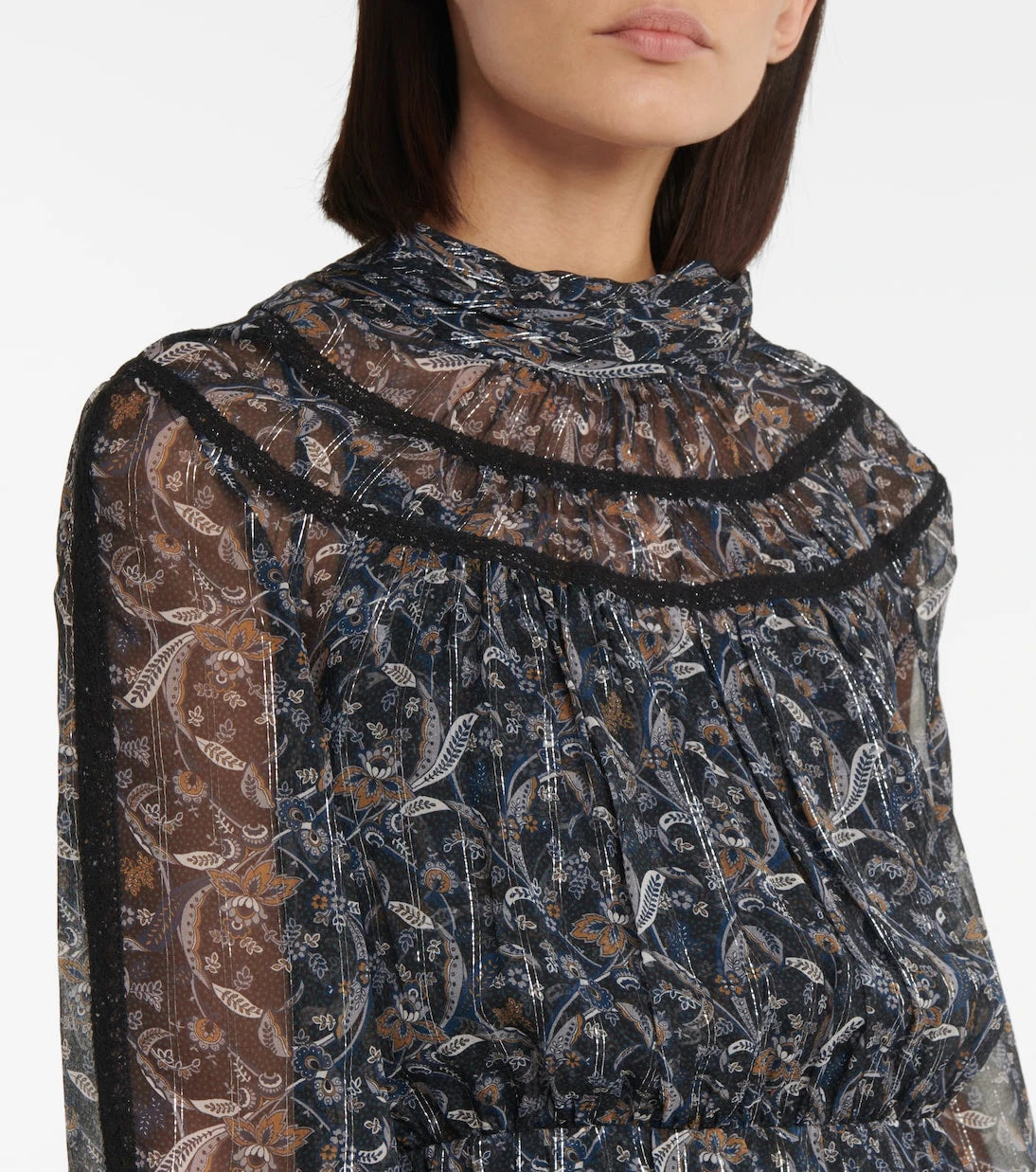 Veronica Beard - Rahla silk-blend mini dress
