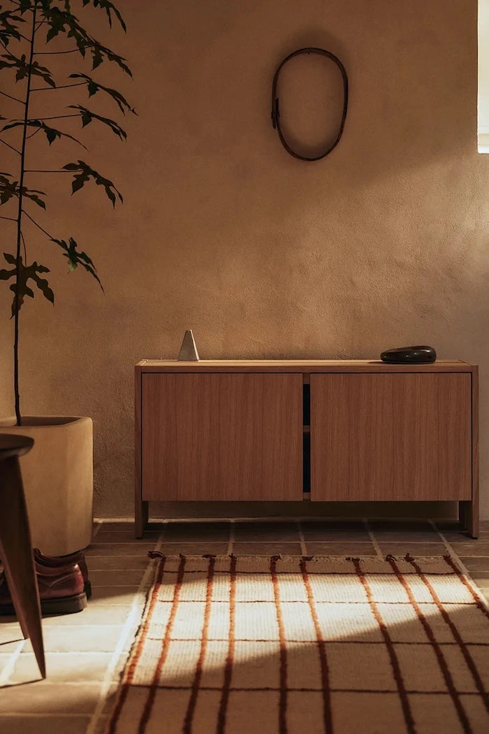 Ferm Living büyük yün halı 140 x 200 cm