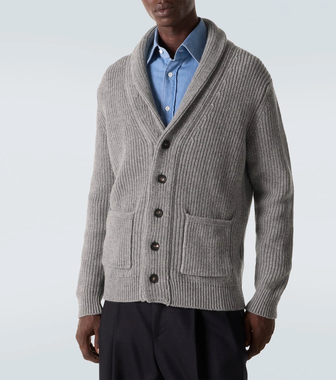 Thom Sweeney - Wool and cashmere cardigan