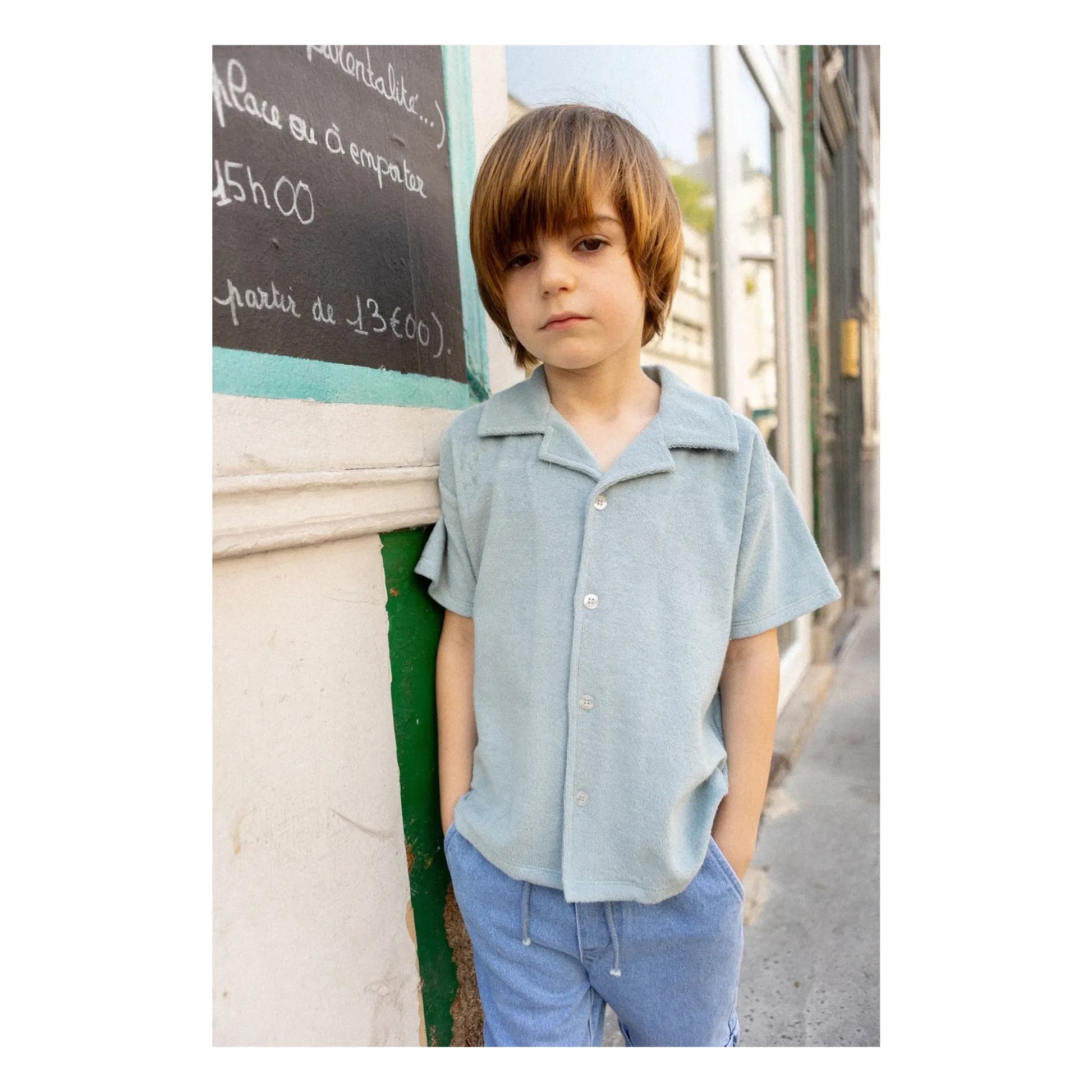 Louis Louise - Magnum Eponge shirt | Light Blue