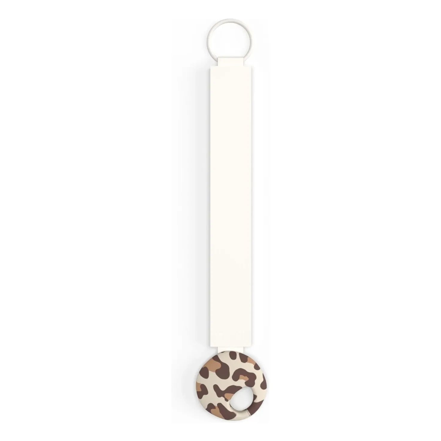 Elhée - Pebble Graouu pacifier clip | Brown