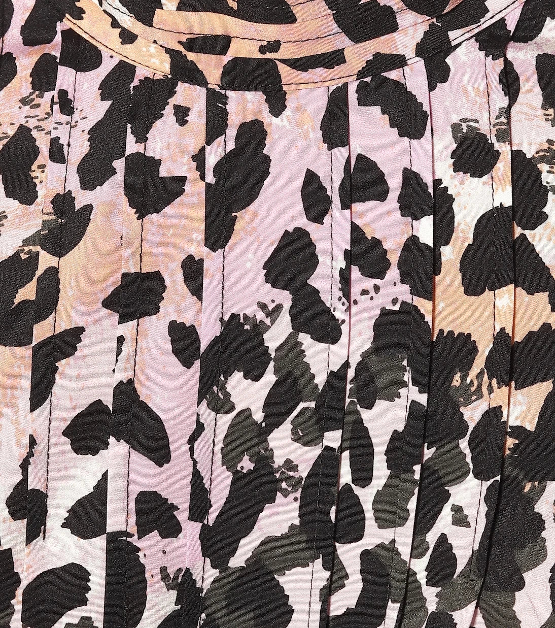 Veronica Beard - Lety leopard-print stretch-silk top