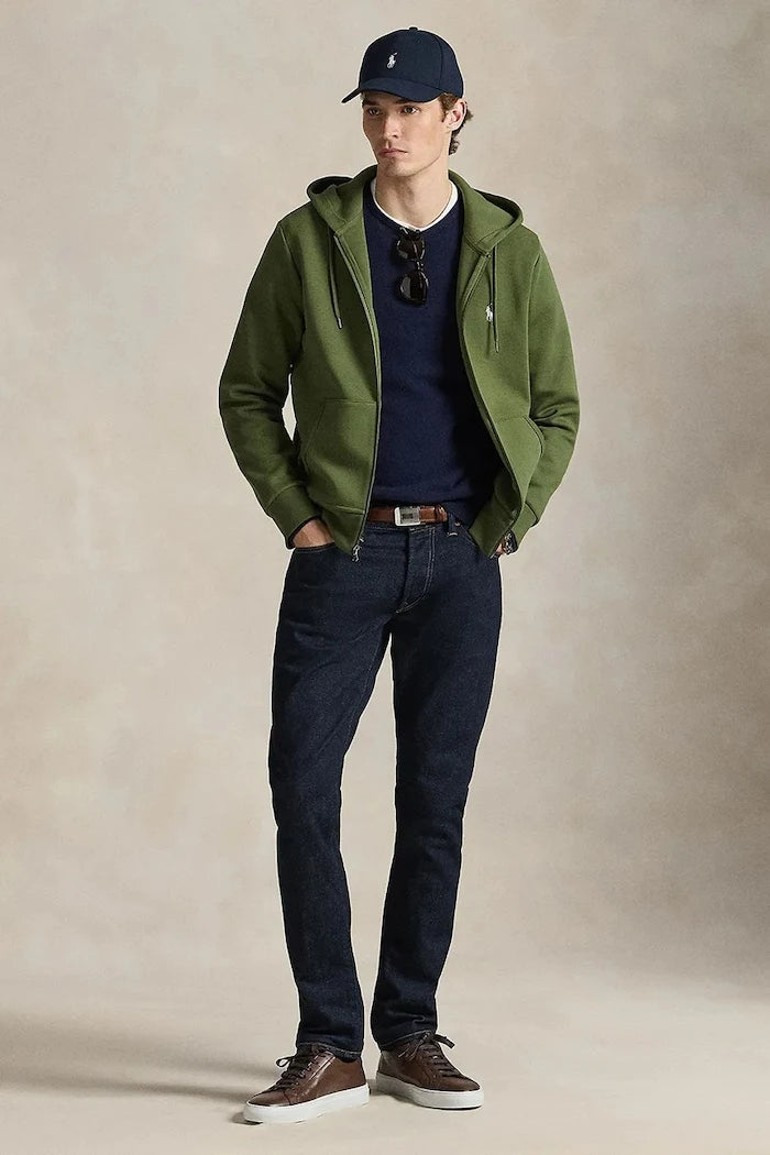 Polo Ralph Lauren суичър с цип и качулка