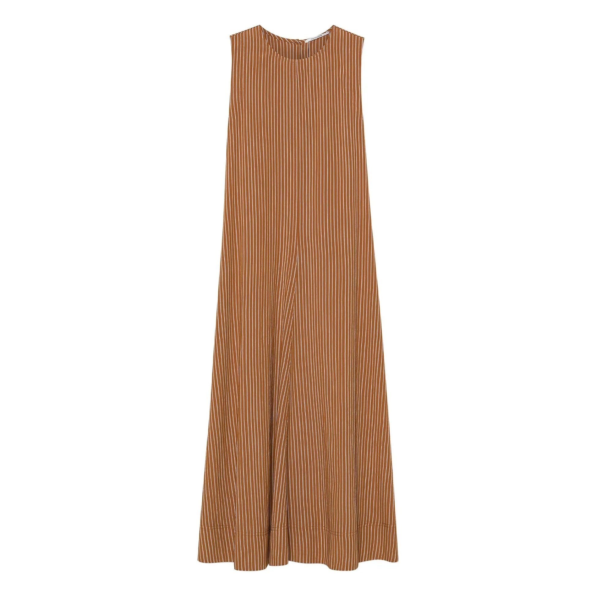 Pomandère - Stripes Dress | Apricot
