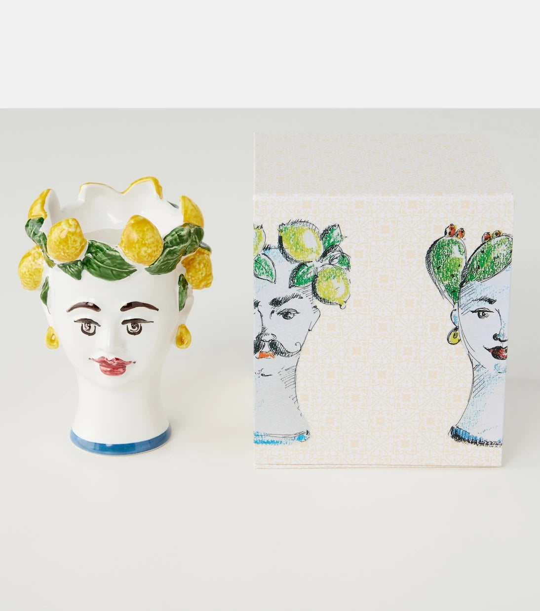 Les-Ottomans - Lemon ceramic scented candle