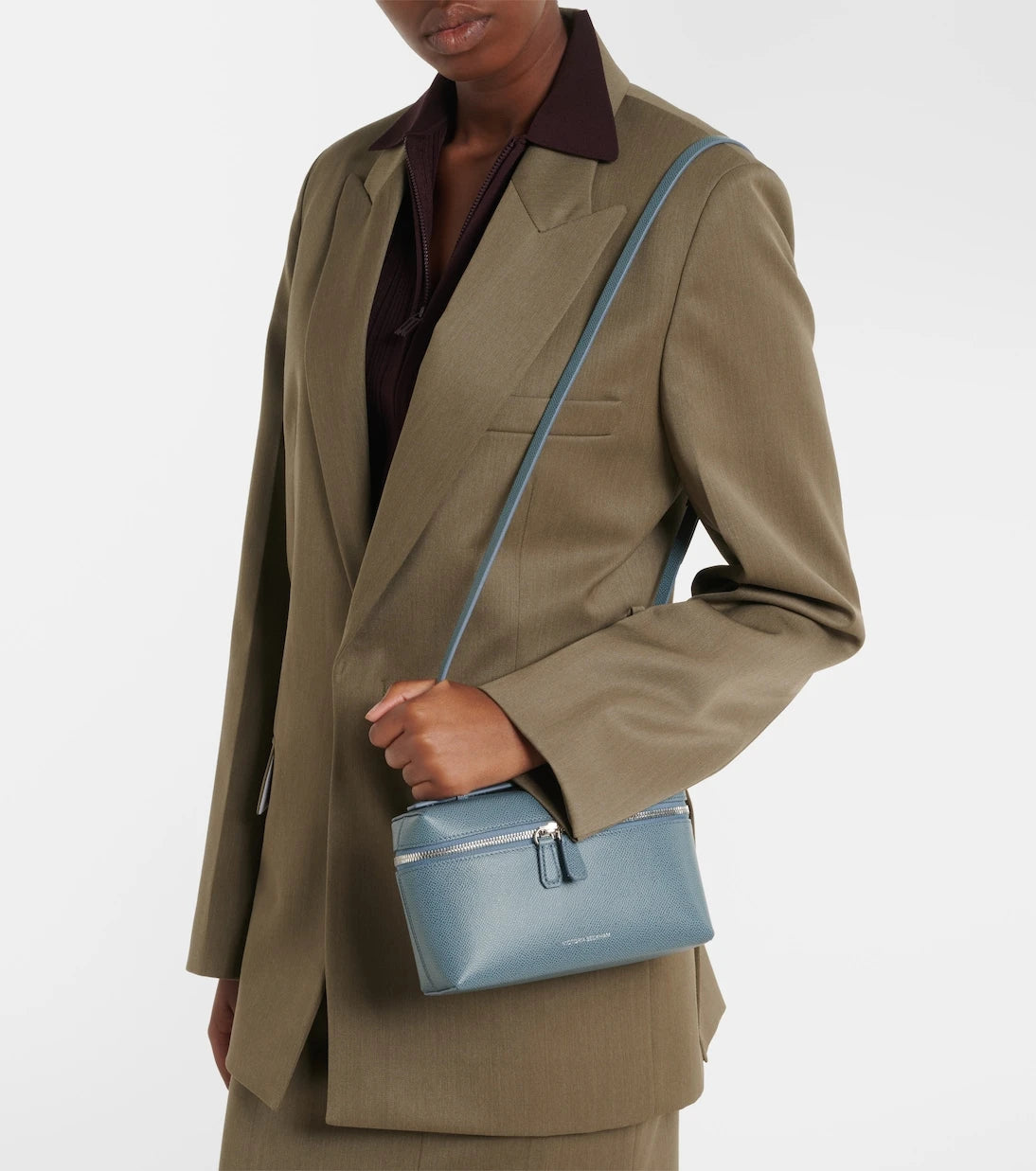 Victoria Beckham - Vanity leather vanity bag