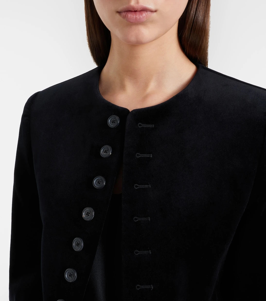 Nili Lotan - Patti cotton velvet jacket