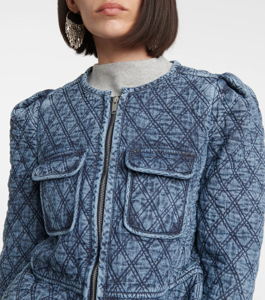 Marant Etoile - Deliona quilted cotton jacket