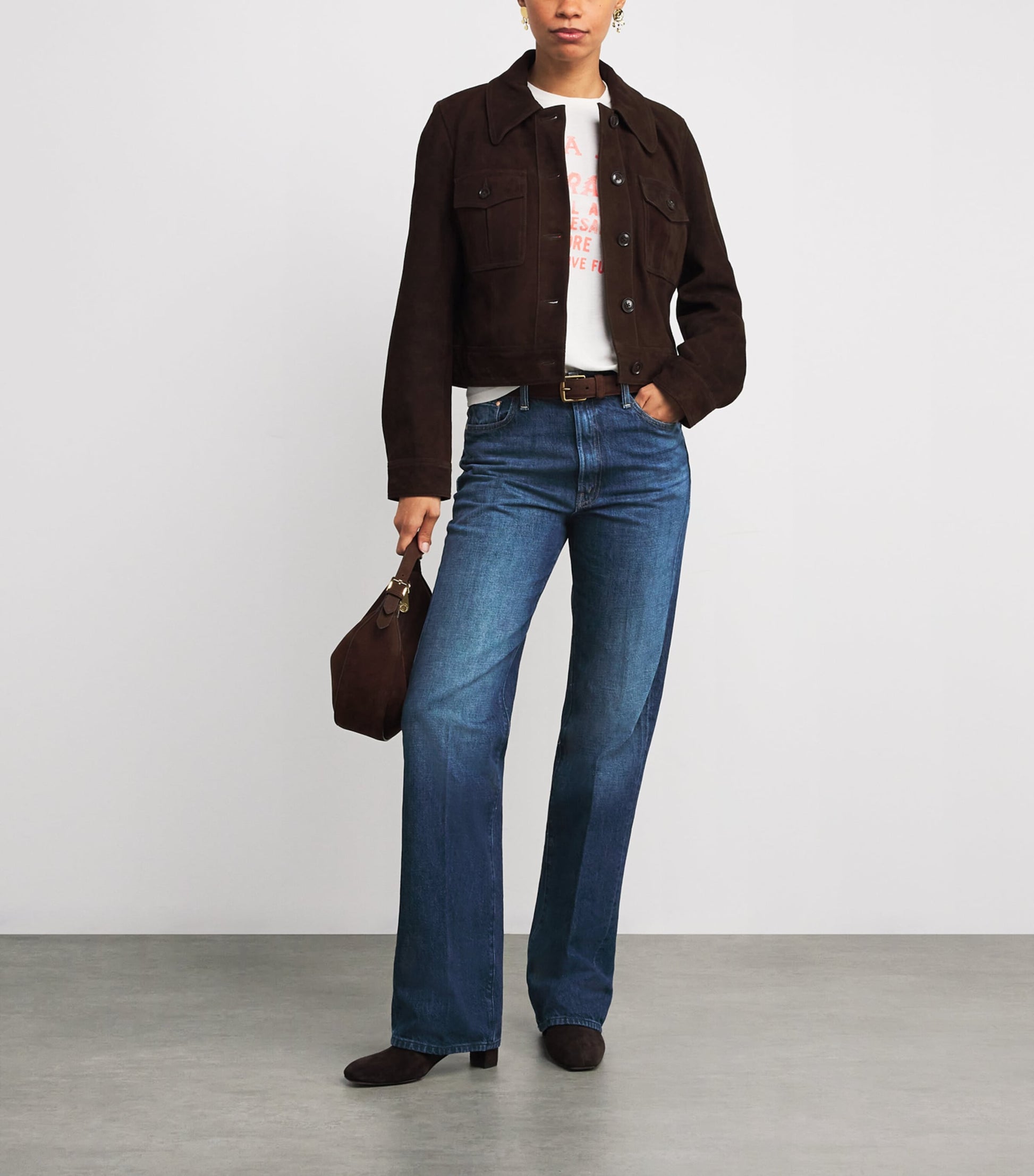 Blue The Rambler Zip Heel Jeans